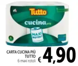 Spazio Conad Carta cucina più TUTTO offerta