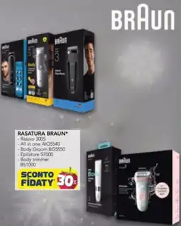 Esselunga Rasatura BRAUN offerta