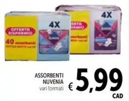 Spazio Conad Assorbenti NUVENIA offerta
