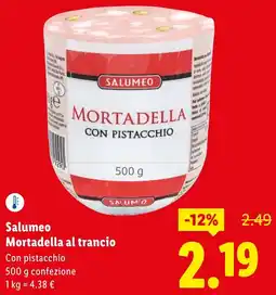 Lidl Salumeo Mortadella al trancio offerta