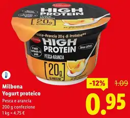 Lidl Milbona Yogurt proteico offerta