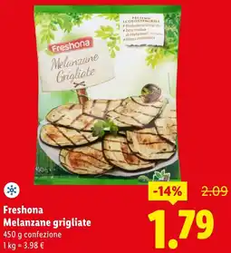 Lidl Freshona Melanzane grigliate offerta