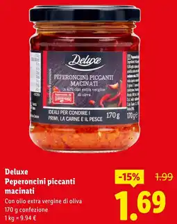 Lidl Deluxe Peperoncini piccanti macinati offerta