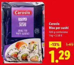 Lidl Carosio Riso per sushi offerta