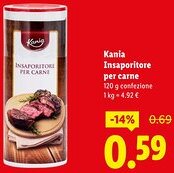 Lidl Kania Insaporitore per carne offerta
