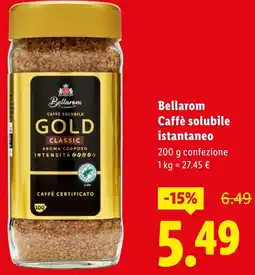 Lidl Bellarom Caffè solubile istantaneo offerta