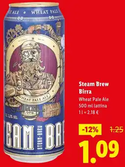 Lidl Steam Brew Birra offerta