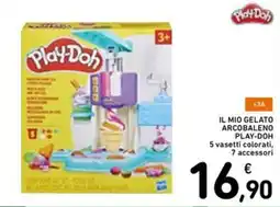 Spazio Conad Il mio gelato arcobaleno PLAY-DOH offerta