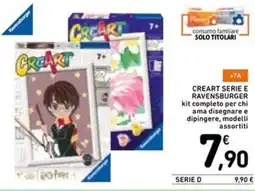 Spazio Conad Creart serie e RAVENSBURGER offerta