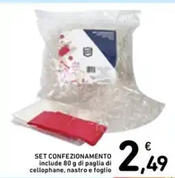 Spazio Conad Set confezionamento offerta
