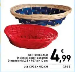 Spazio Conad Cesto regalo offerta