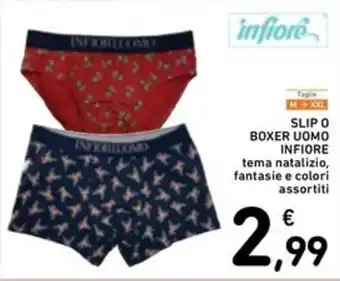 Slip o boxer uomo INFIORE