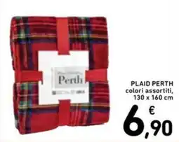 Spazio Conad Plaid PERTH offerta