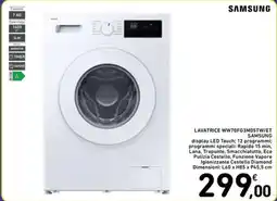 Spazio Conad SAMSUNG LAVATRICE WW70FG3M05TW/ET offerta