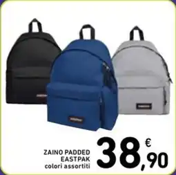 Spazio Conad Zaino padded EASTPAK offerta