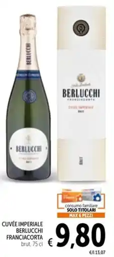 Spazio Conad Cuvée imperiale BERLUCCHI FRANCIACORTA offerta