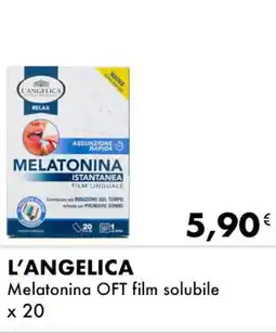 Iper Tosano L'ANGELICA Melatonina OFT film solubile × 20 offerta