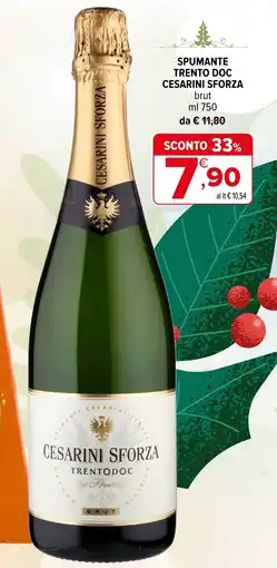 Iperal Spumante trento doc CESARINI SFORZA offerta