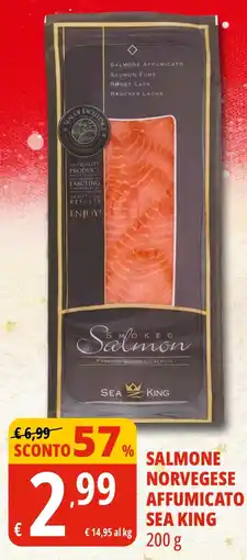 Tigros Salmone norvegese affumicato SEA KING offerta