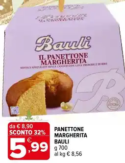 Iperal Panettone margherita BAULI offerta