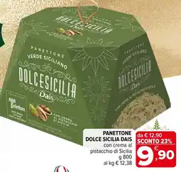 Iperal Panettone dolce sicilia DAIS offerta