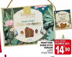 Iperal Panettone dubai style VERGANI offerta