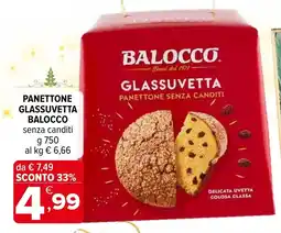 Iperal Panettone glassuvetta BALOCCO offerta