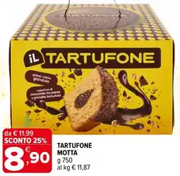 Iperal Tartufone MOTTA offerta