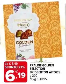 Iperal Praline golden selection bridgerton WITOR'S offerta