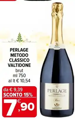 Iperal Perlage metodo classico VALTIDONE offerta