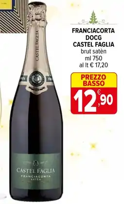 Iperal Franciacorta docg CASTEL FAGLIA offerta