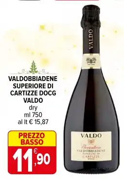 Iperal Valdobbiadene superiore di cartizze docg VALDO offerta