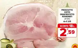Iperal Prosciutto cotto GRAN BISCOTTO offerta