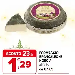 Iperal Formaggio brancaleone NORCIA offerta