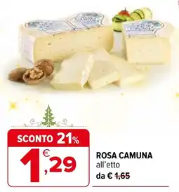 Iperal Rosa CAMUNA offerta