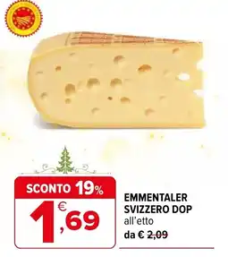 Iperal Emmentaler svizzero DOP offerta