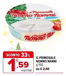 Iperal Il primosale NONNO NANNI offerta