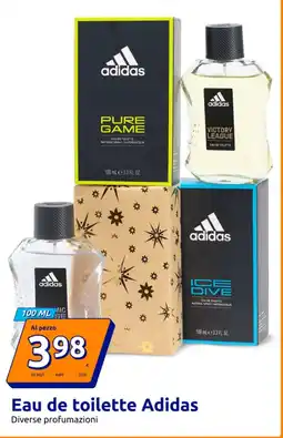 Action Eau de toilette Adidas offerta