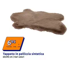 Action Tappeto in pelliccia sintetica offerta