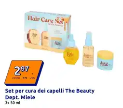 Action Set per cura dei capelli The Beauty Dept. Miele offerta
