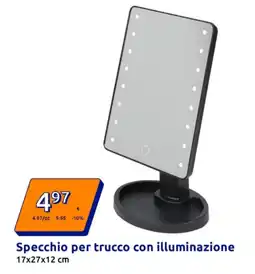 Action Specchio per trucco con illuminazione offerta