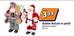Action Babbo Natale in piedi offerta