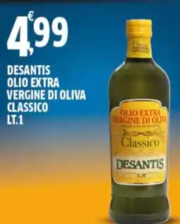 Orizzonte Supermercati Desantis olio extra vergine di oliva classico offerta