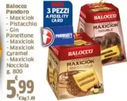 Orizzonte Supermercati Balocco Pandoro Pannettone Caramel offerta