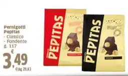 Orizzonte Supermercati Pernigotti Pepitas offerta