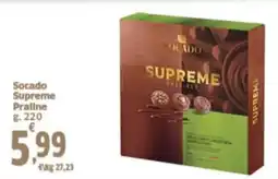 Orizzonte Supermercati Socado Supreme Praline offerta