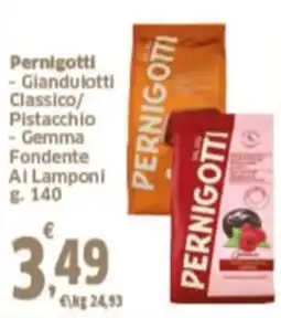 Orizzonte Supermercati Pernigotti Glandulotti Classico/ Pistacchio - Gemma Fondente offerta