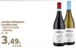 Orizzonte Supermercati Cantine Pellegrino Cardilla Vino offerta