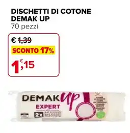 Iperal Dischetti di cotone DEMAK UP offerta