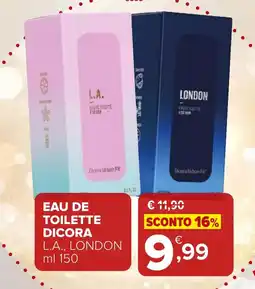 Iperal Eau de toilette dicora L.A., LONDON offerta